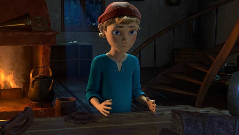 Backdrop from Pinocchio: A True Story