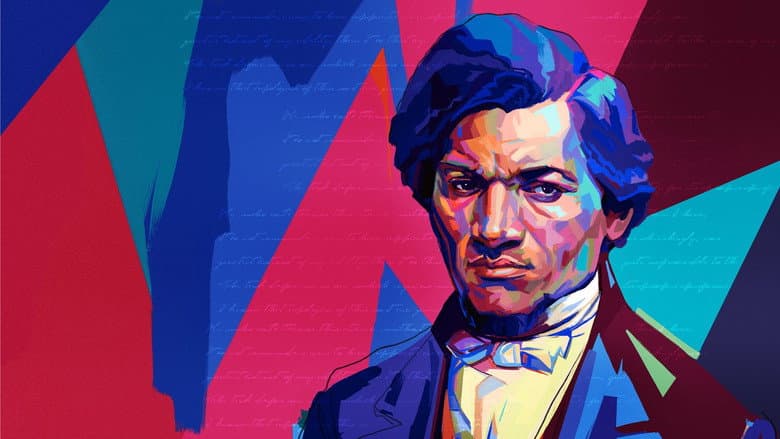 Backdrop from Frederick Douglass: In Five Speeches