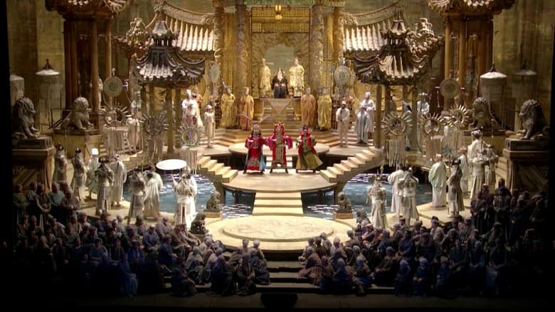 Backdrop from The Metropolitan Opera: Turandot