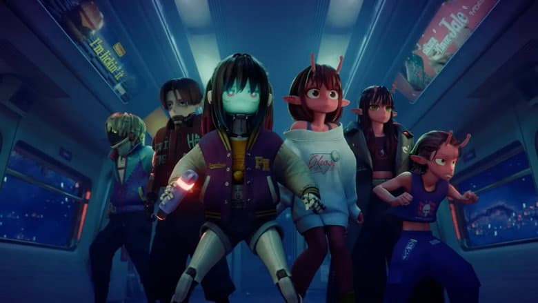 Backdrop from Milky☆Subway: The Galactic Limited Express - the Movie