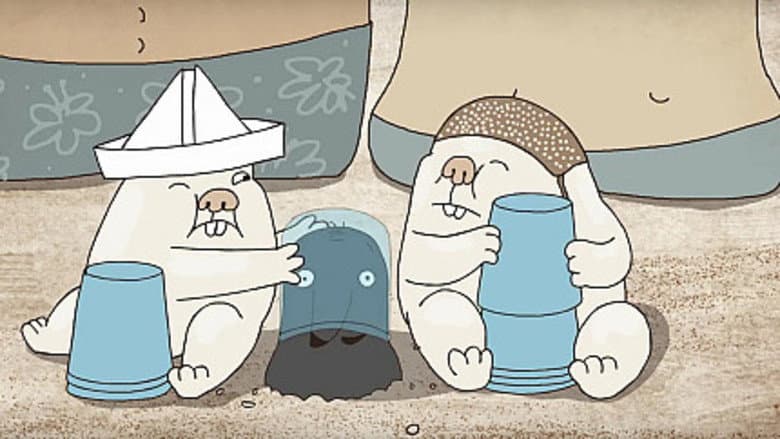 Кадр із фільму «Moe goes to the beach»