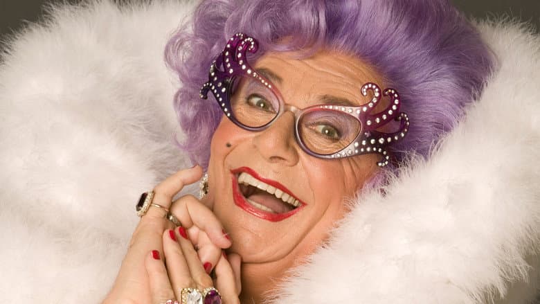 Backdrop from An Audience with Dame Edna Everage