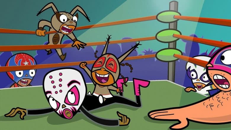 Backdrop from Mucha Lucha: The Return of El Malefico