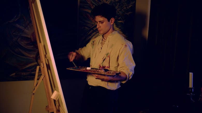 Backdrop from The Curse of Modigliani