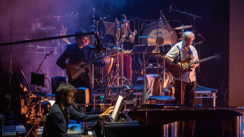 Backdrop from The Tubular Bells 50th Anniversary Tour