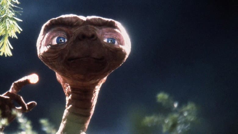 Backdrop from E. T., an Emotional Blockbuster