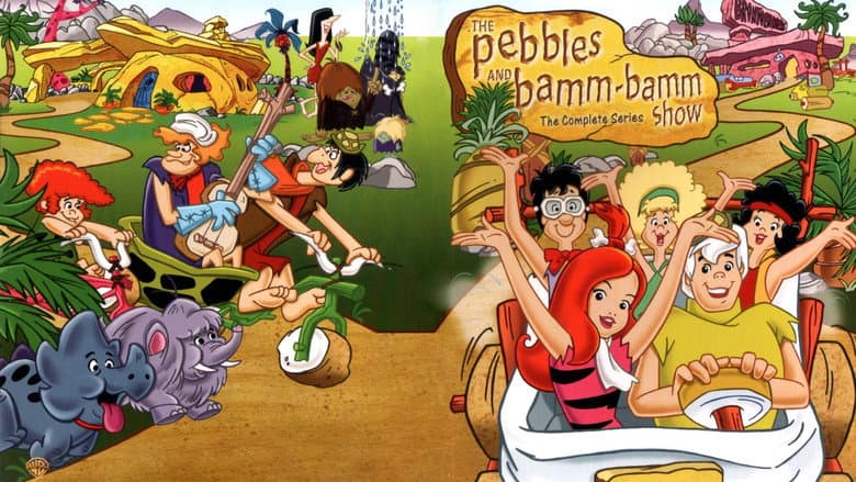 Backdrop from The Pebbles and Bamm-Bamm Show