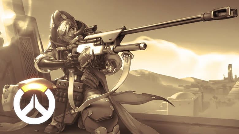 Backdrop from Overwatch: Ana Origin Story