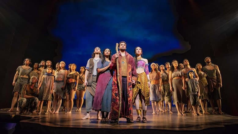 Backdrop from The Prince of Egypt: The Musical