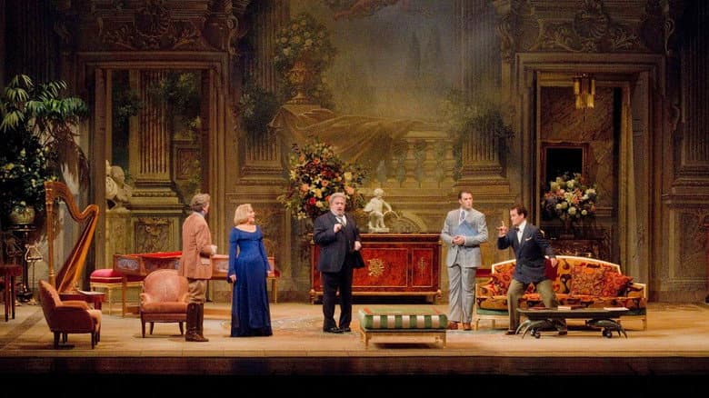 Backdrop from The Metropolitan Opera: Capriccio