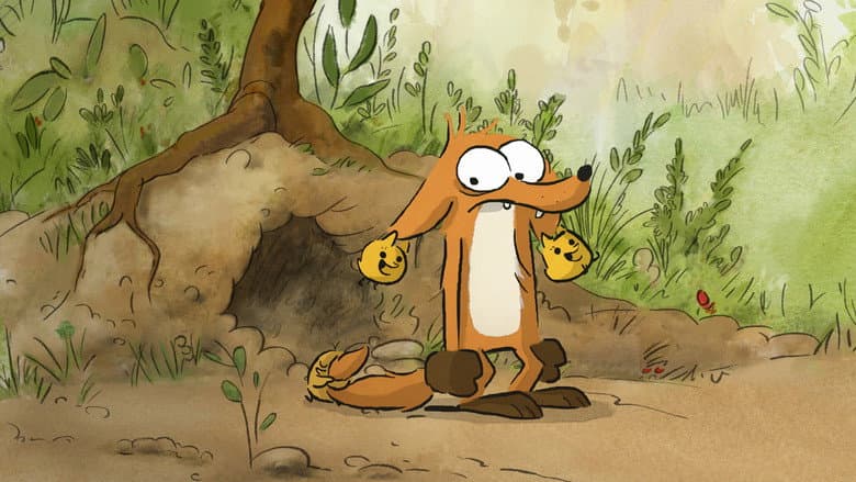 Backdrop from The Big Bad Fox and Other Tales