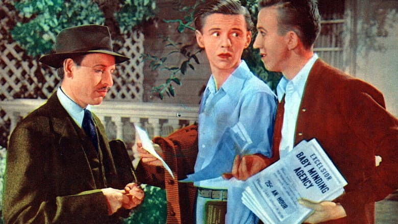 Backdrop from Henry Aldrich's Little Secret