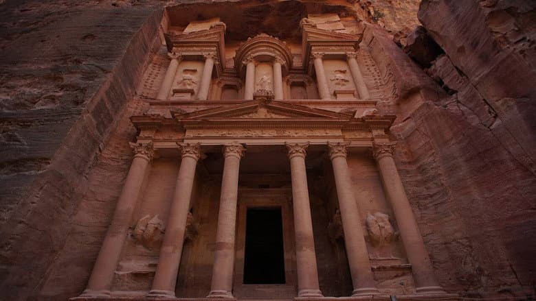 Backdrop from Petra: Lost City of the Desert