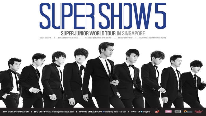 Backdrop from Super Junior World Tour - Super Show 5