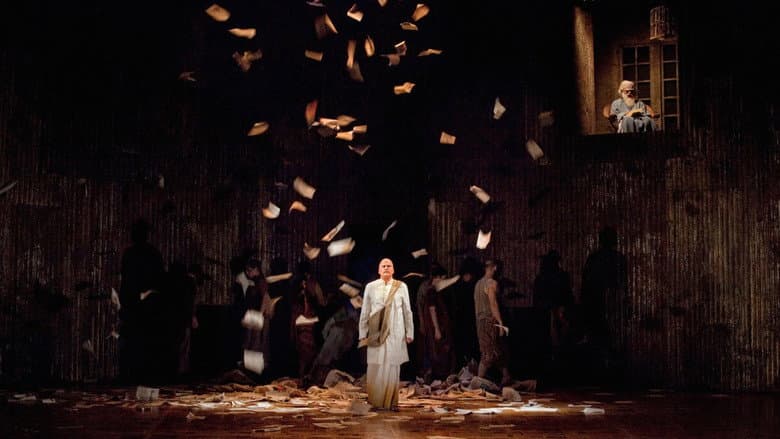 Backdrop from Philip Glass: Satyagraha