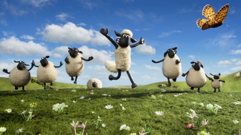 Backdrop from Shaun the Sheep: Shear Madness