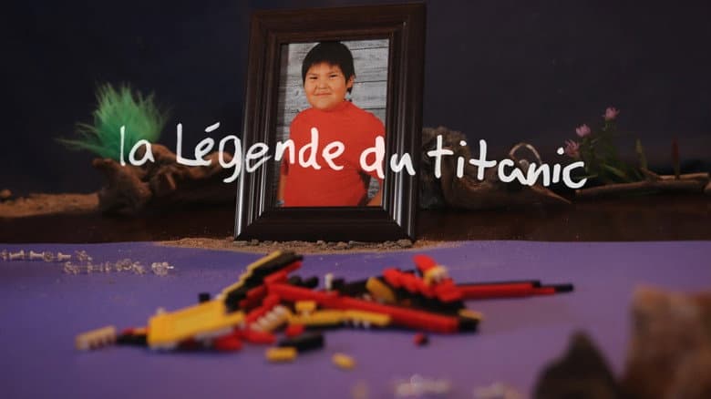 Backdrop from La légende du Titanic