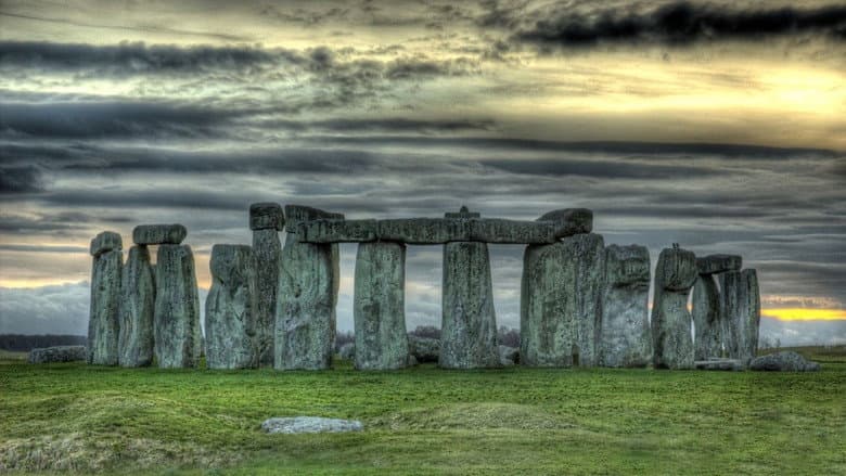 Backdrop from Secrets of Stonehenge
