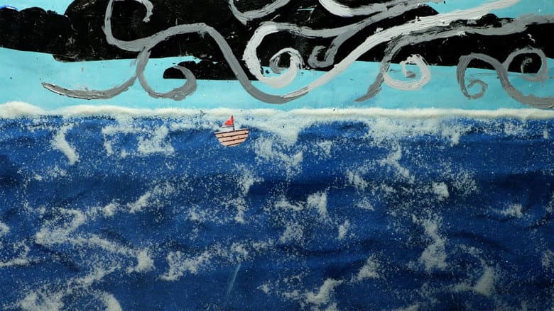Backdrop from A Ship Called Lili: The Lillian Trilling Story