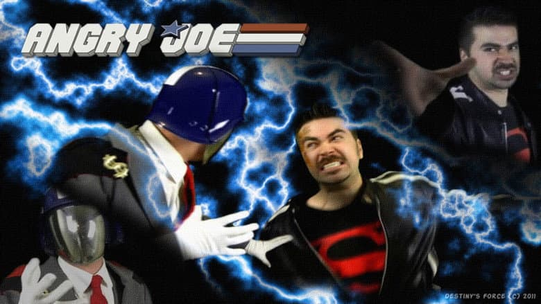 Backdrop from The Angry Joe Show