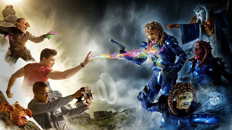Backdrop from Wizards vs Aliens
