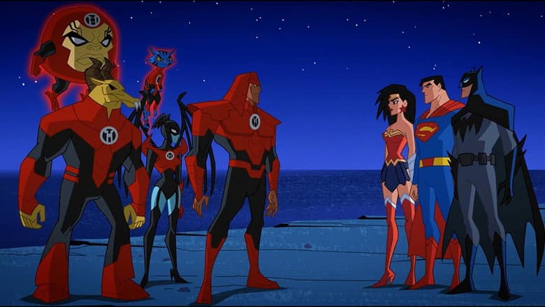 Backdrop from Justice League Action