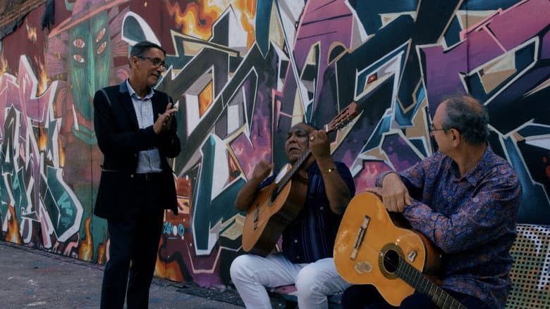 Backdrop from La Casa de la rumba