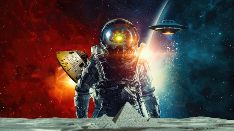 Backdrop from Secret Space UFOs: Apollo 1-11