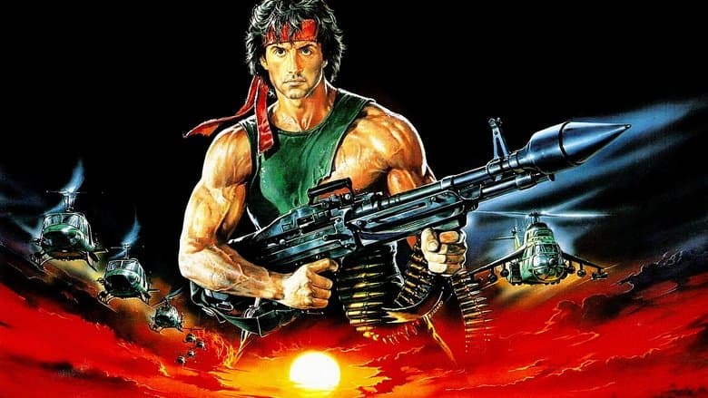 Backdrop from Rambo: First Blood Part II
