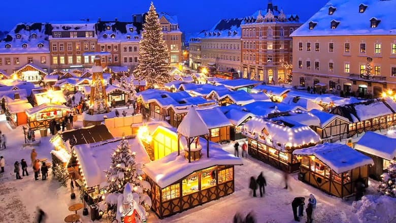 Backdrop from Christmas on the Danube