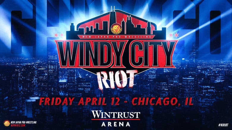 Backdrop from NJPW Windy City Riot