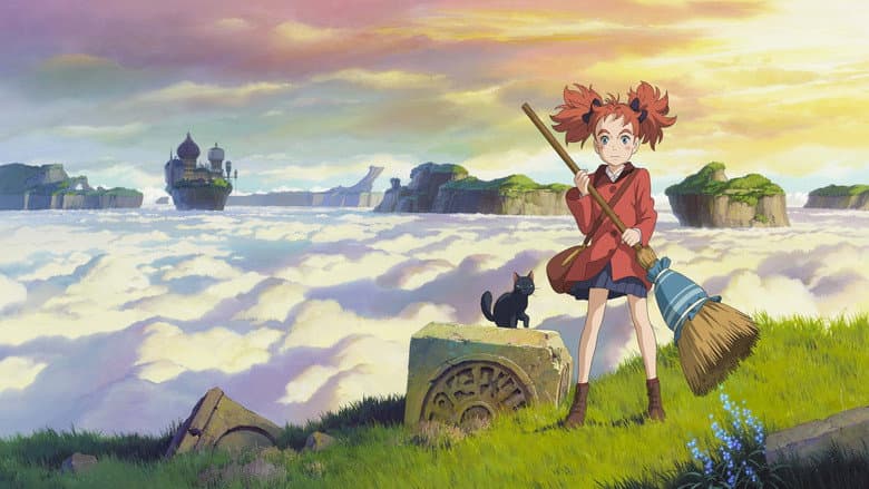 Backdrop from Mary and The Witch's Flower