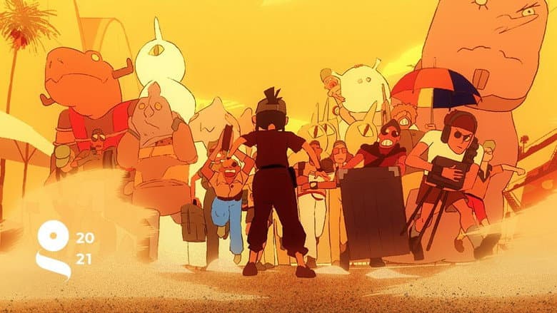 Backdrop from Golden Hour