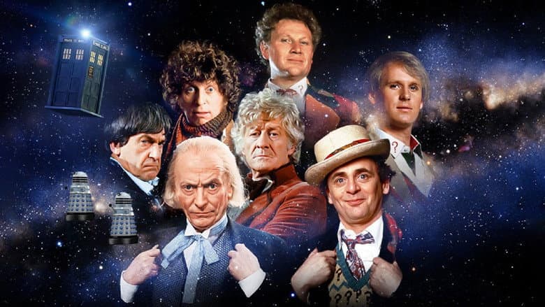 Backdrop from Classic Doctor Who Comic-Con Panel