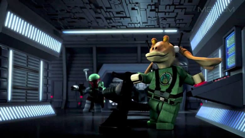 Backdrop from LEGO Star Wars: Bombad Bounty