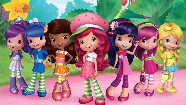 Backdrop from Strawberry Shortcake's Berry Bitty Adventures