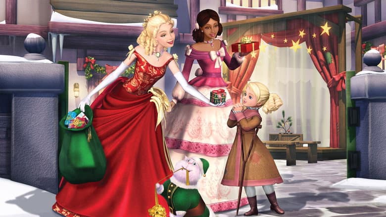Backdrop from Barbie in 'A Christmas Carol'