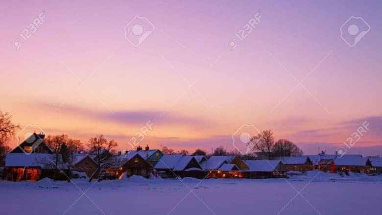 Backdrop from Sadness and snow
