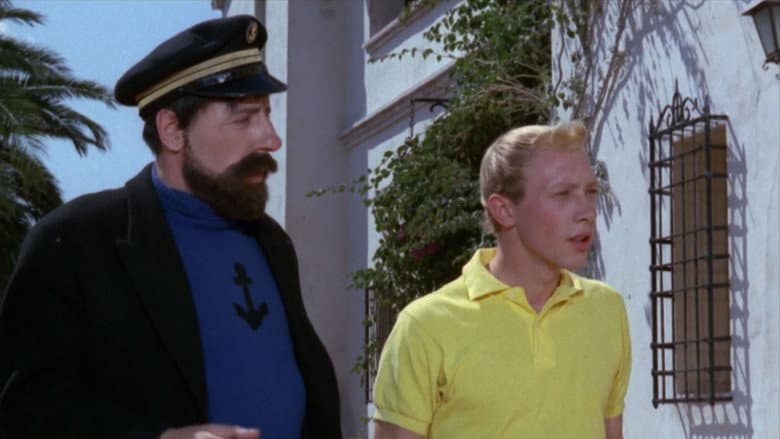 Backdrop from Tintin and the Blue Oranges