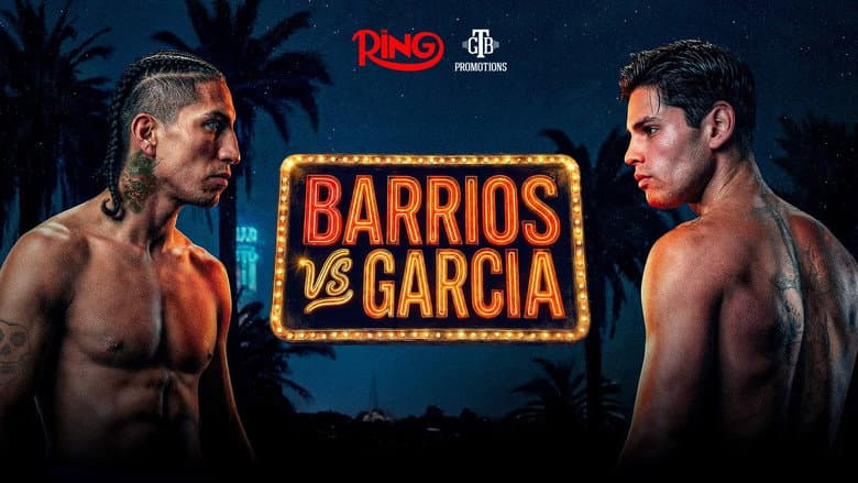 Backdrop from Mario Barrios vs. Ryan Garcia
