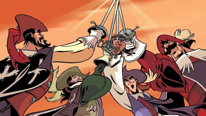 Backdrop from The Three Musketeers