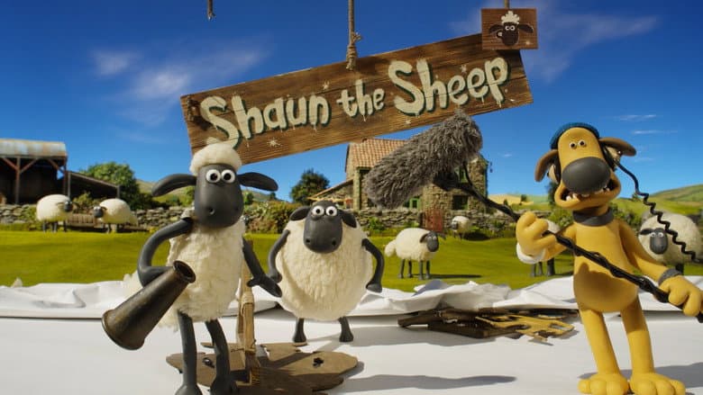 Backdrop from Shaun the Sheep: Mossy Bottom Shorts