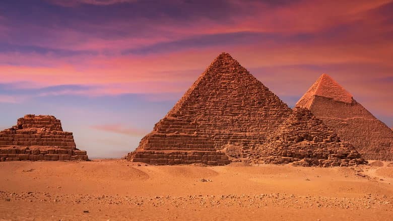 Backdrop from Decoding Saqqara, The Secret Hieroglyphs of the Pyramids