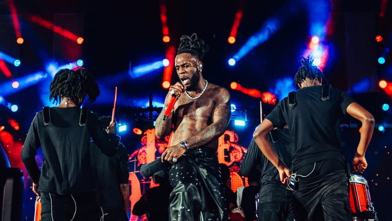 Backdrop from Apple Music Live: Burna Boy