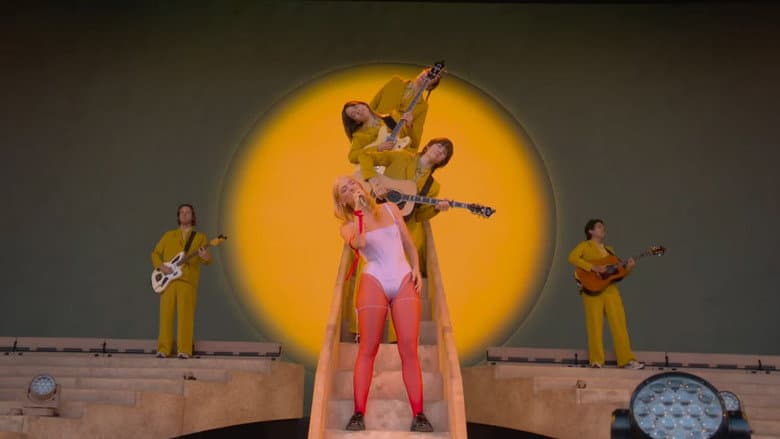 Backdrop from Lorde – Glastonbury 2022