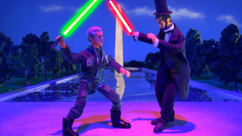 Backdrop from The Robot Chicken: Star Wars