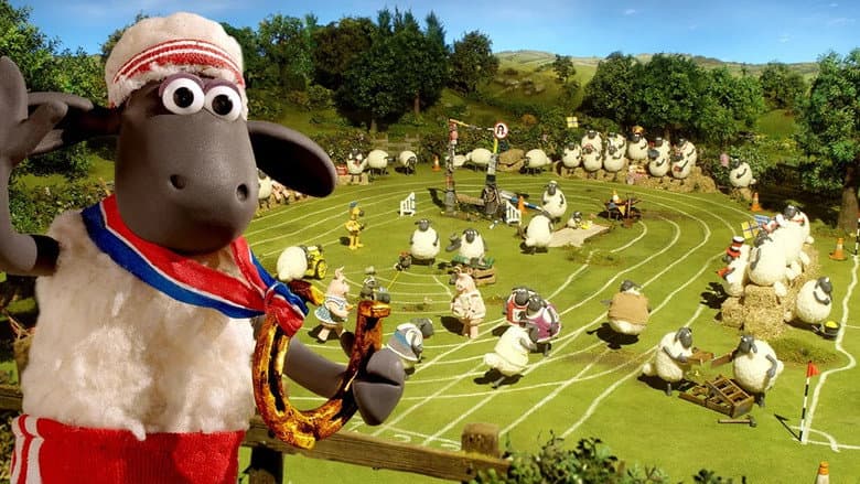 Backdrop from Shaun the Sheep Championsheeps