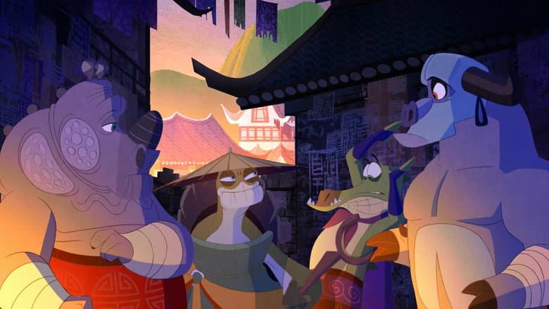 Backdrop from Kung Fu Panda: Secrets of the Masters