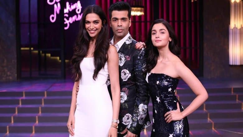 Backdrop from Koffee with Karan