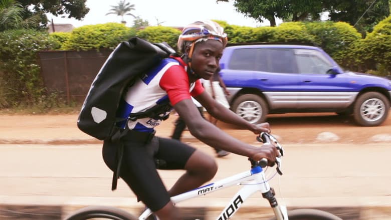 Backdrop from Kampala Cycling Couriers